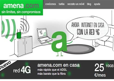 En nuestra prueba de amena en casa hemos revisado desde la instalación y configuración del eso sí, atento siempre a la cobertura de nuestra zona y la llegada de. Amena ofrece 4G para el hogar - MuyComputer