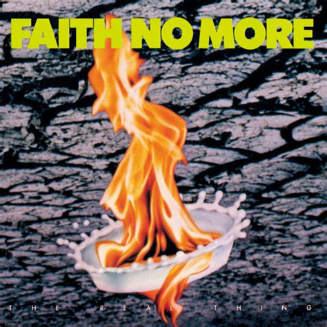 It's a choice to center whiteness, which has always been the default. FAITH NO MORE / フェイス・ノー・モア「The Real Thing / ザ・リアル・シング ...