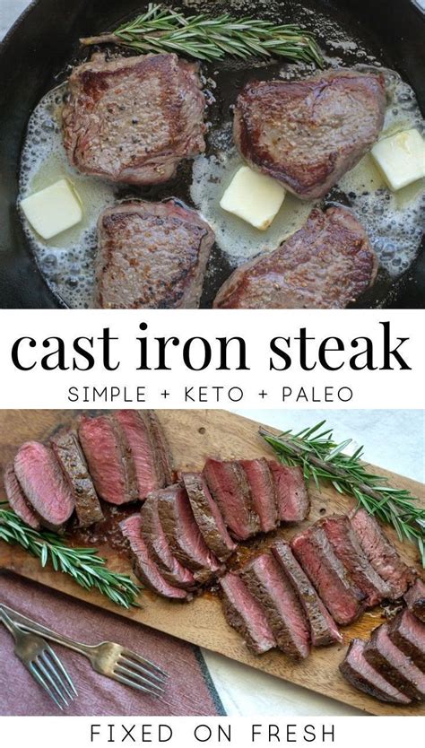 Apr 13, 2020 · add butter, herbs (if using), and shallot (if using) to skillet and continue to cook, flipping steak occasionally and basting any light spots with foaming butter. HOW TO COOK STEAK IN A CAST IRON SKILLET # ...