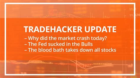 The gop tax cuts the market was further boosted at the end of 2017 and into the beginning of 2018 by the republican tax cut package trump signed into law at the end of last year. Why Did the Market Crash Yesterday? [TradeHacker Update ...