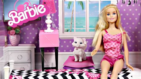 Barbie bedroom set (page 1) barbie blythe furniture bedroom set includes customized bed barbie ballet twin bedding set Barbie Doll and Bedroom Furniture Set / Barbie Sypialnia z ...