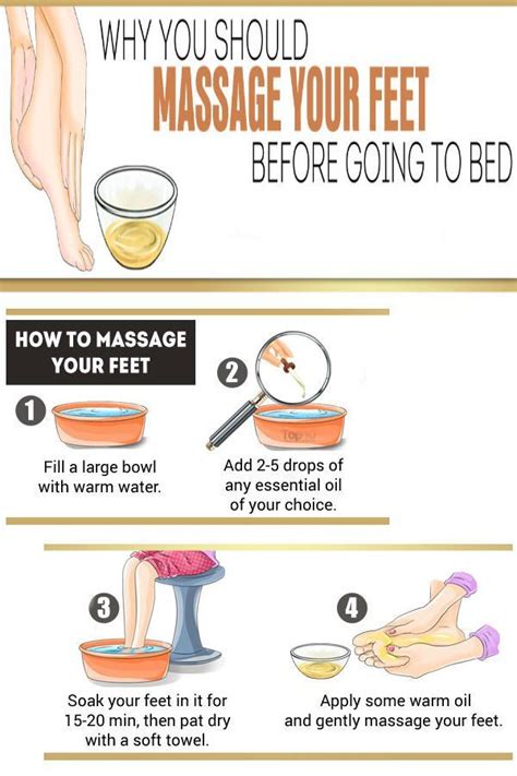 This is due to the fact that the nail plates on the toes and skin are characterized by slower growth compared to the skin and fingernails. Why You Should Massage Your Feet Before Bed | How to ...