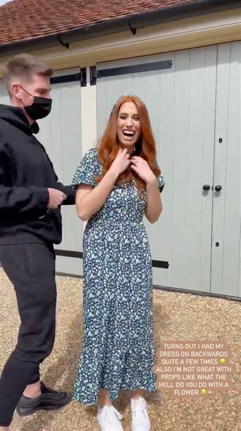 Stacey and sophie discuss how sleep can affect our mood, how not getting enough sleep can. Stacey Solomon left red-faced at shoot after putting dress ...