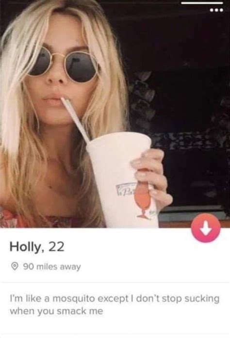 Tinder is a dating app for smartphones that lets you swipe if you want to have a pleasant experience on tinder, don't lie about yourself. People On Tinder Have No Shame (30 pics)