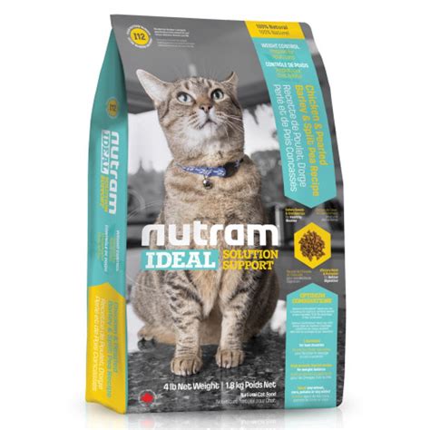 Knowing your cat's weight is an important way to monitor your cat's health. Nutram I12 IDEAL WEIGHT kassitoit 1,8 kg - Kuivtoidud - Kassid