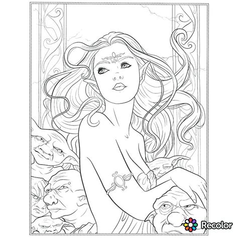 Here are some color pallets we have for the. Siren Coloring Pages at GetDrawings | Free download