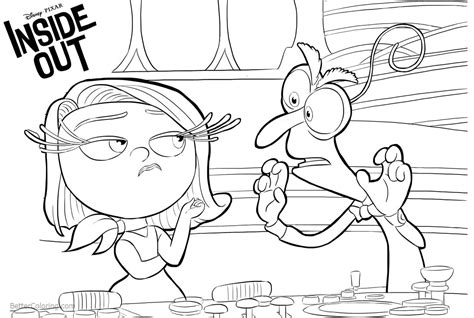 Feel free to print and color from the best 36+ inside out disgust coloring pages at getcolorings.com. Inside Out Coloring Pages Disgust and Fear - Free ...