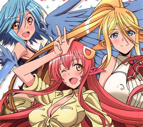 Anime wallpapers for your pc, laptop or phone. Monster Musume anime smartphone wallpapers