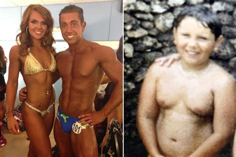 Well you're in luck, because here they come. Bodybuilding couple were bullied at school for being fat ...