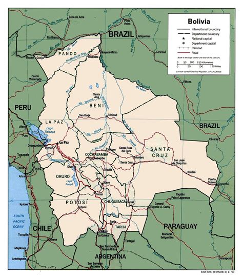 Bolivia Maps