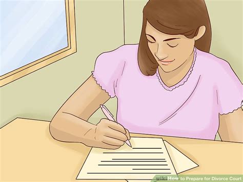 You must learn to document everything. How to Prepare for Divorce Court (with Pictures) - wikiHow