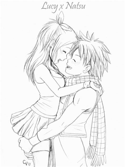 New coloring pages best of chibi coloringsuite cute anime. Anime Couple Hugging Drawing | Beautiful | Pinterest ...