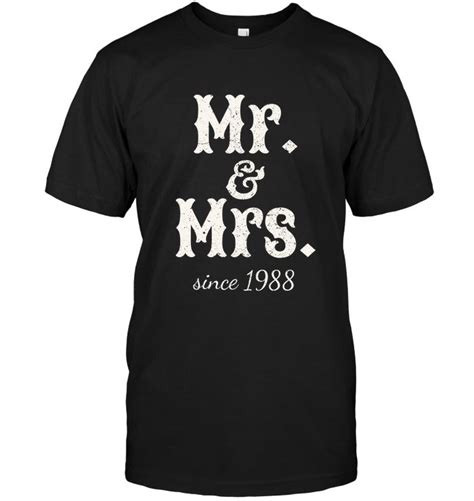 Giving a traditional wedding anniversary gift can be a thoughtful way of acknowledging this special milestone. 30th Wedding Anniversary T Shirt Cute Gift For Couples ...
