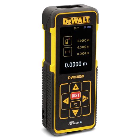 Heavy duty clamp provided can be used on a grade rod for improved versatility. DeWalt DW03050-XJ 50M Tool Connect Laser Distance Measurer ...