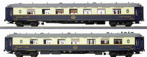 Rivarossi ho 2587 orient express ciwl fourgon baggage passenger car 1269 nos. LS Models 49173 - Orient Express 2pc Saloon Car Set WP ...