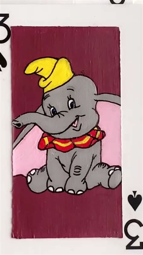 See more ideas about cards, playing cards, card art. Pin by Zoe Stahle on tik tok in 2020 | Disney canvas art, Cute canvas paintings, Playing cards art