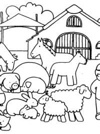 Het thema van deze week is boerderijdieren. ภาพระบายสี สัตว์เลี้ยงในฟาร์ม Farm Animals | กิจกรรมการเรียน