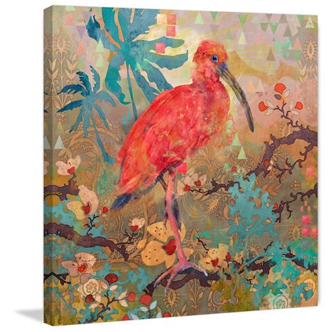 Marmont Hill - Handmade Scarlet Ibis Print on Canvas | Canvas art, Canvas art prints, Canvas prints