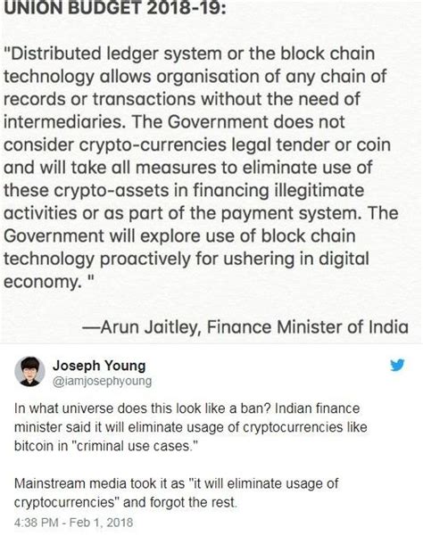 Cryptocurrency barred from india's payment system from sqrrl.in if you want to know about all of the other popular bitcoin websites including exchanges in india, read this detailed post. Is Bitcoin going to be banned in India? - Quora