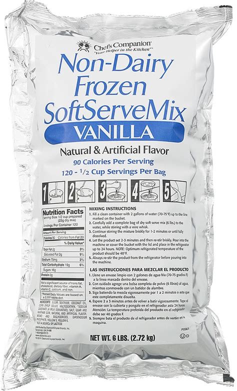 We did not find results for: Diamond Crystal Brands 54018, 6 Lb. Non-Dairy Vanilla Soft ...