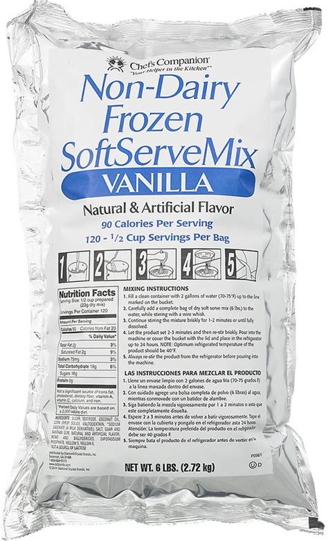 We did not find results for: Diamond Crystal Brands 54018, 6 Lb. Non-Dairy Vanilla Soft ...