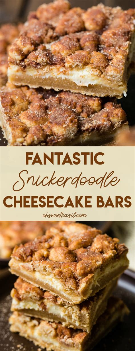 Add flour and stir with a wooden spoon. Fantastic Snickerdoodle Cheesecake Bars - Oh Sweet Basil