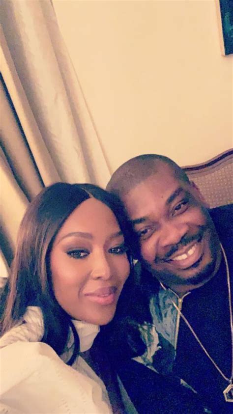 Mother, father, siblings, husband, kids. Don Jazzy & Naomi Campbell hang out in Lagos | BellaNaija