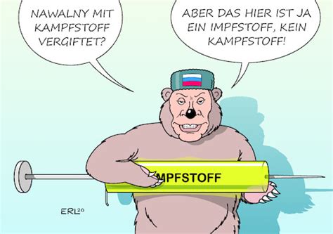 Er wusste mehr über nawalnys gesundheitszustand als irgendjemand. Nawalny By Erl | Politics Cartoon | TOONPOOL