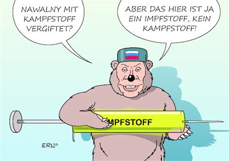 Damit will er gegen die weigerung der gefängnisbehörden protestieren, ihn wegen akuter rücken. Nawalny By Erl | Politics Cartoon | TOONPOOL