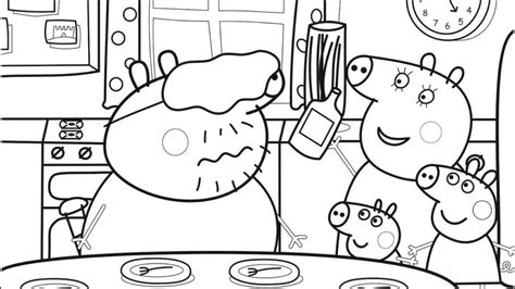 Peppa pig easter coloring pages. Ice Cream Easy Peppa Pig Coloring Pages - Coloring and Drawing