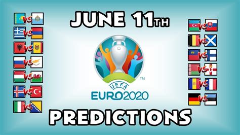 Donald pidgeon jr uefa euro 2020 will be played in 13 cities across. EURO 2020 QUALIFYING MATCHDAY 4 - PART 2 - PREDICTIONS - YouTube