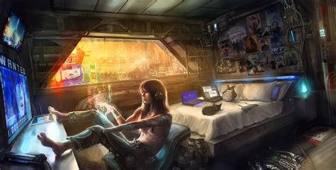 686 cyberpunk wallpapers (laptop full hd 1080p) 1920x1080 resolution. Girl in a cyberworld xpost r/wallpaper : Cyberpunk