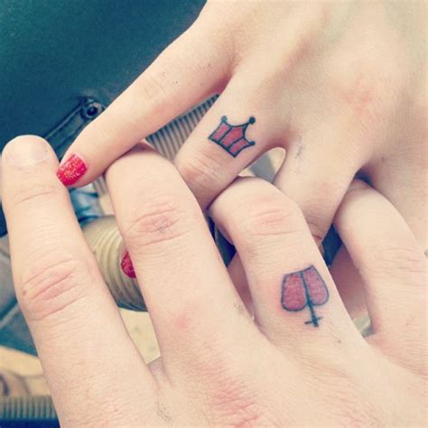 Newlywed couples are crazy to get this tattoo inked on their wrist or shoulders. 80 Cute Matching Tattoo Ideas for Couples — Together Forever