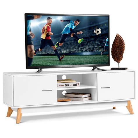 Ratings, based on 48 reviews. Costway TV Stand Entertainment Center Console Cabinet ...