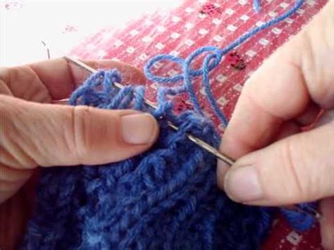 Knit stitch is the most basic stitch, and along with its companion, purl stitch, makes up to do a knit stitch, you'll slide your right needle through a loop on your left needle from the back. binding off knitting in back stitch - YouTube