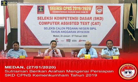 Kemenkumham mengatakan peserta yang dapat mengikuti skb adalah peserta yang. Sutrisman Berikan Arahan Mengenai Persiapan Ujian SKD CPNS ...