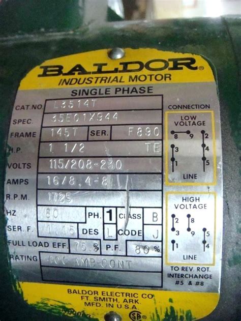 Industrial control components are some of the most important parts of modern automation environments and are appropriate for any industry. Baldor Reliance Industrial Motor Wiring Diagram Database