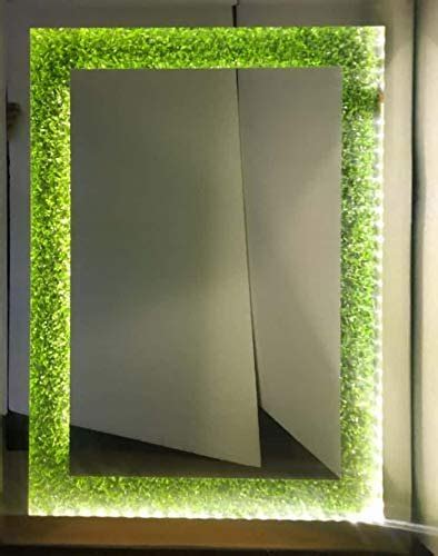 See more ideas about mirror, rectangular bathroom mirror, mirror wall. Aranaut Warm White 18 X 24 Inches LED Grass Mirror With ...