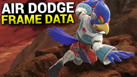 *internet connectivity not required for frame data or general app usage, but is required to view hitbox images*. Air Dodge Frame Data in Smash Ultimate! - YouTube