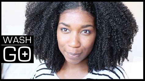 My MOST DEFINED Wash and Go | Easy Technique - Naptural85 ...