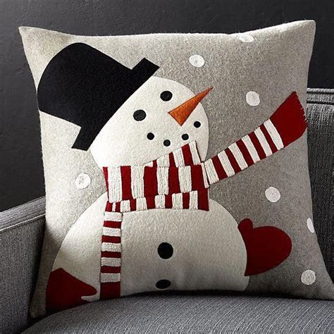 See more ideas about crate and barrel, crates, christmas. Crate & Barrel Snowman Pillow #christmashomedecor | Christmas pillow, Christmas sewing ...