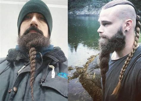 At the end of the braid, it will feel like an arrow. Top 25 Cool Viking Beard For Men | Best Viking Beard ...