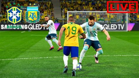 He might be coming out after what's been a poor game. Live: Brasil x Argentina - SEMI FINAL COPA AMÉRICA 2019 ...