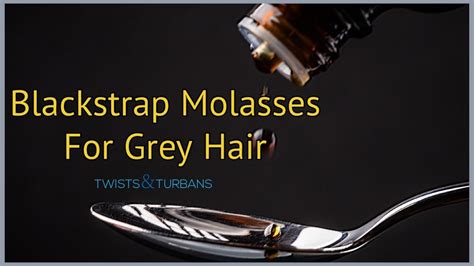 Molasses also contains a good amount of iron, which may help stop anemia (a common cause of hair loss) and antioxidants that may help stop premature graying. Blackstrap Molasses For Grey Hair Reversal - YouTube