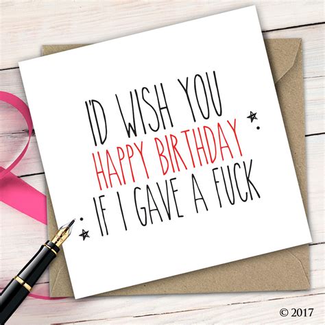 Maybe you would like to learn more about one of these? Rude Birthday Card B32 - Print Buzz | Wedding Invitations | Birthday Invitations | Baby Shower ...