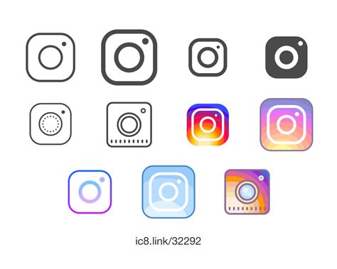 All vectors photos psd icons. Instagram Icon For Business Card at Vectorified.com ...