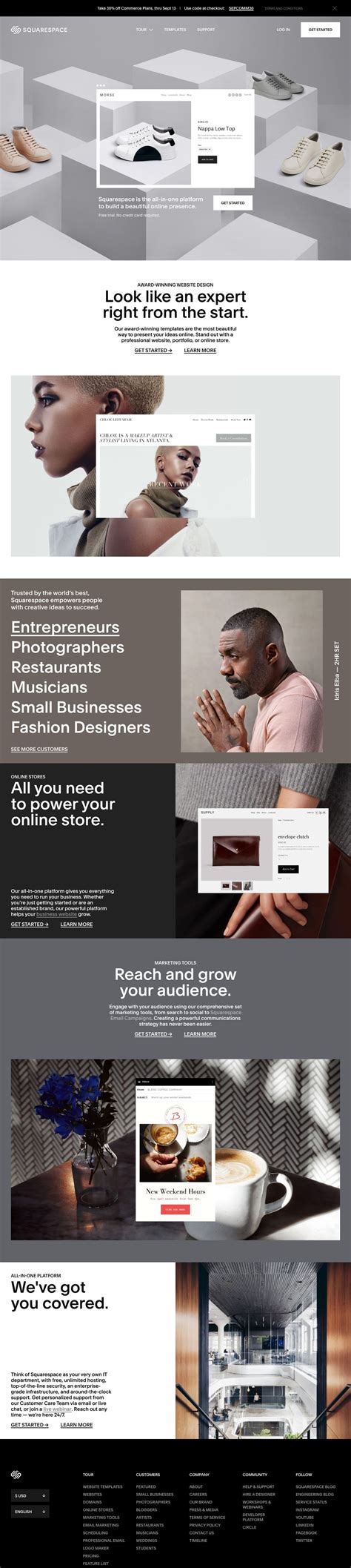 It informs you about all the marvelous places to visit, and how to cover then in 12 hours time. Build a Website - Squarespaceサイトのランディングページデザイン・LP参考事例 | LP幹事