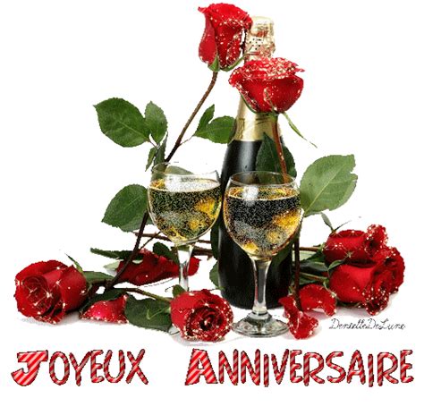 Gif Joyeux Anniversaire Scintillant