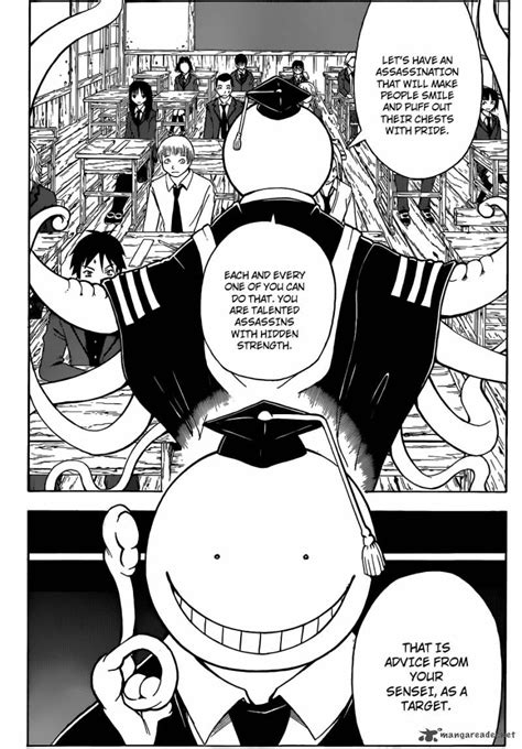 Kill their teacher before graduation. 83 Assassination Classroom Manga Panels in 2020 | Manga ...