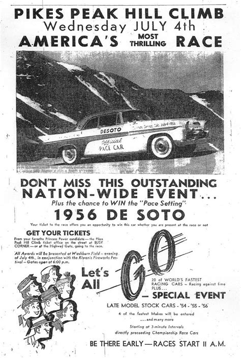 19,976 likes · 402 talking about this · 28,729 were here. 1956 Pikes Peak Hill Climb race pace car Desoto | Pikes ...